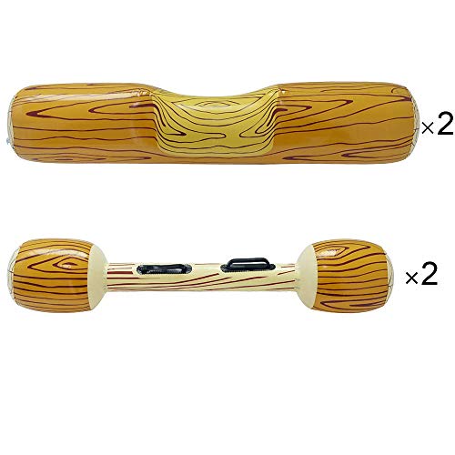 Detalle de LONEEDY 2 Pcs Ensemble Flottant Gonflable - Radeaux et Sièges pour Flotter