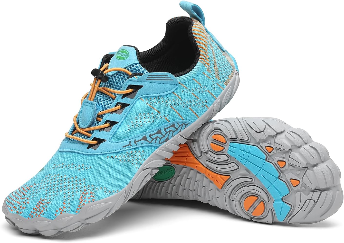 Detalle de SAGUARO Unisex Barfußschuhe Outdoor mit Zehenbereich und Zero-Drop Sohle (Gr. 36–48)