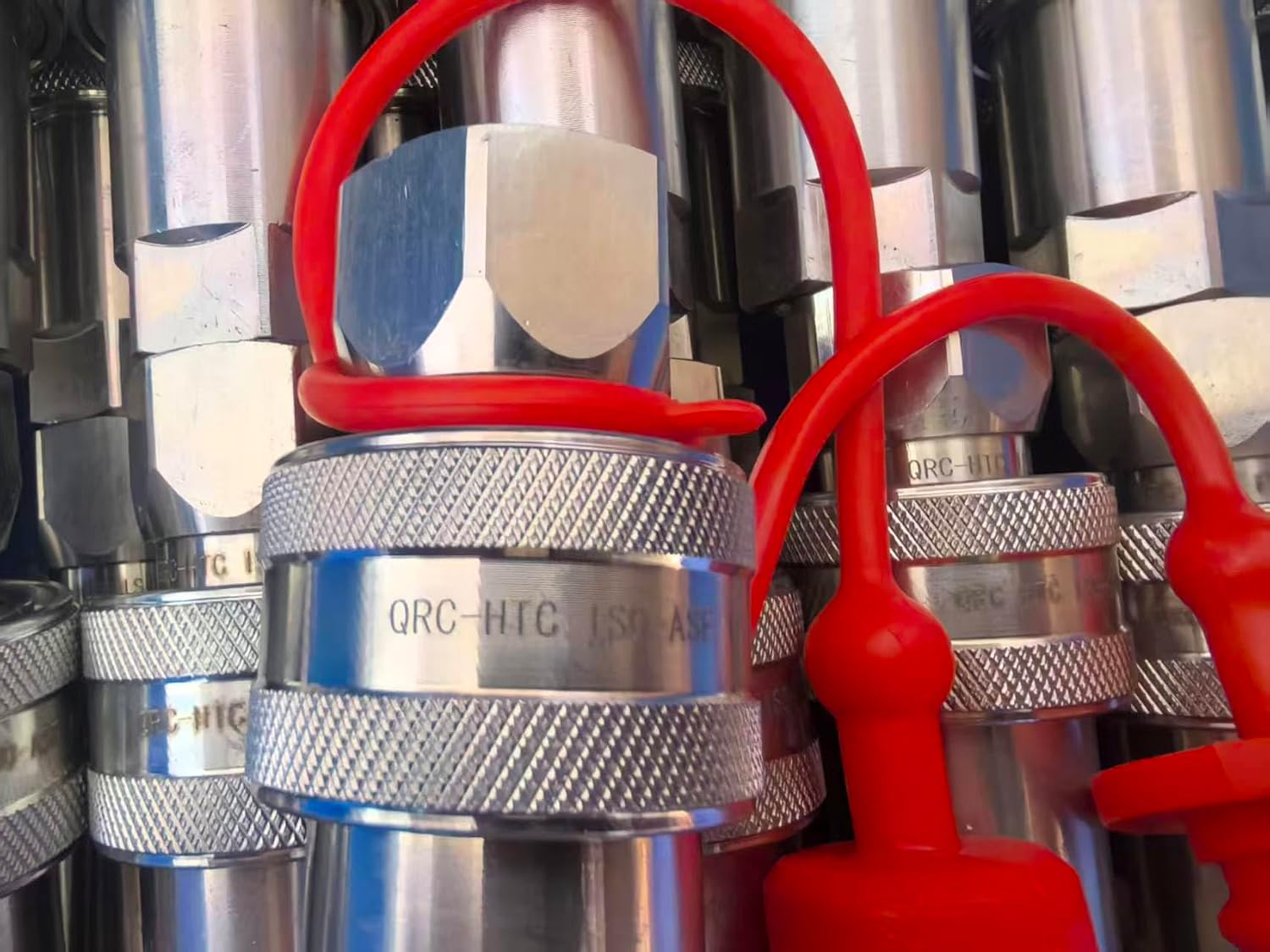 Detalle de QRC-HTC Iso-a 1/2 Inch Bsp Hydraulic Quick Coupler, Carbon Steel, Pressure-Lock