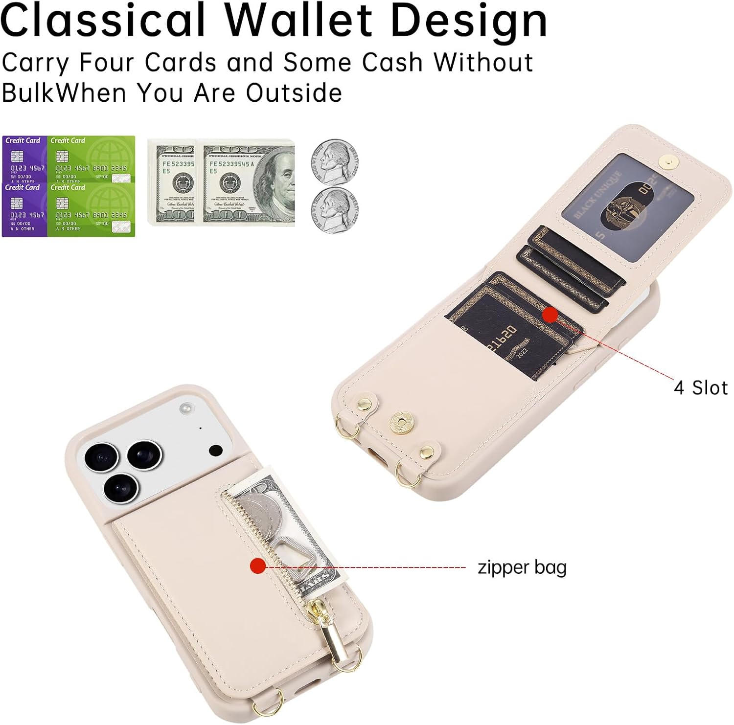 Detalle 2 de Jcxtrombulous iPhone 17 Pro Max crossbody case