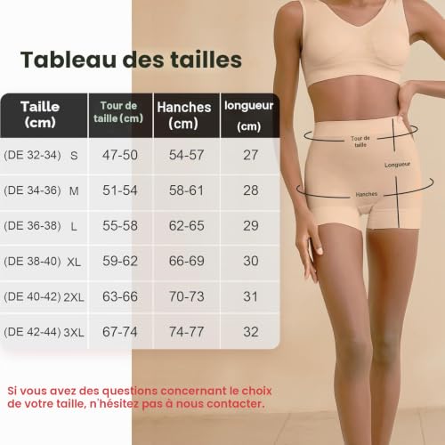 Thumbnail 5 de YADIFEN Shorty Anti Frottement Cuisse Femme – Confort et discrétion sous robe
