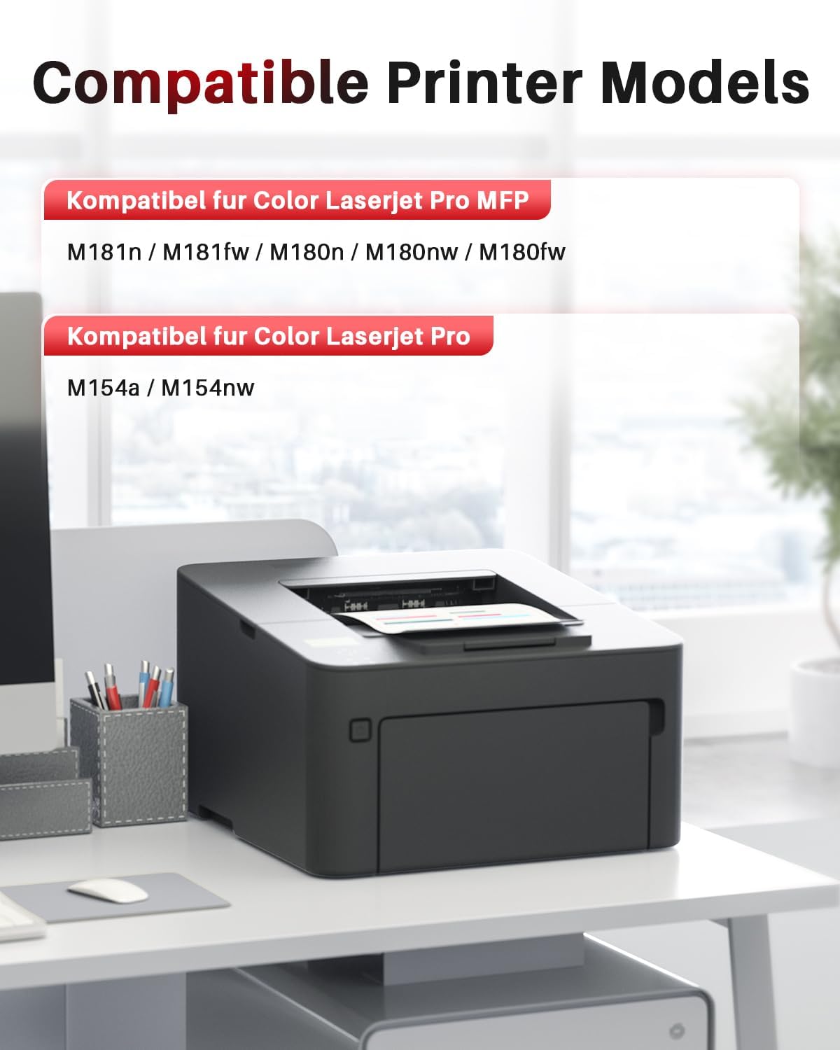 Thumbnail 1 de Halloya 205A CF530A Toner 4-Pack 🖨️