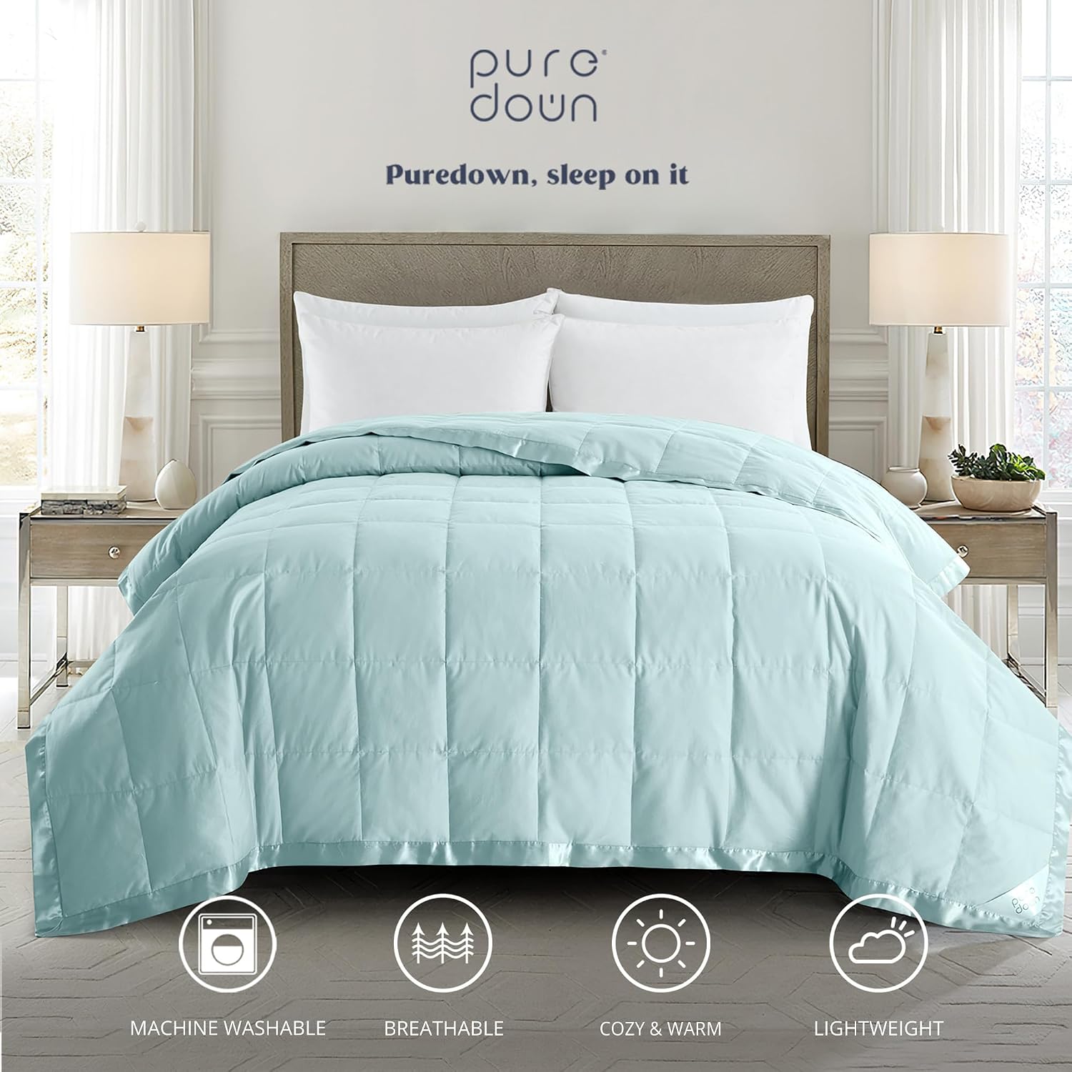 Thumbnail 6 de Puredown Down Blanket, King Size