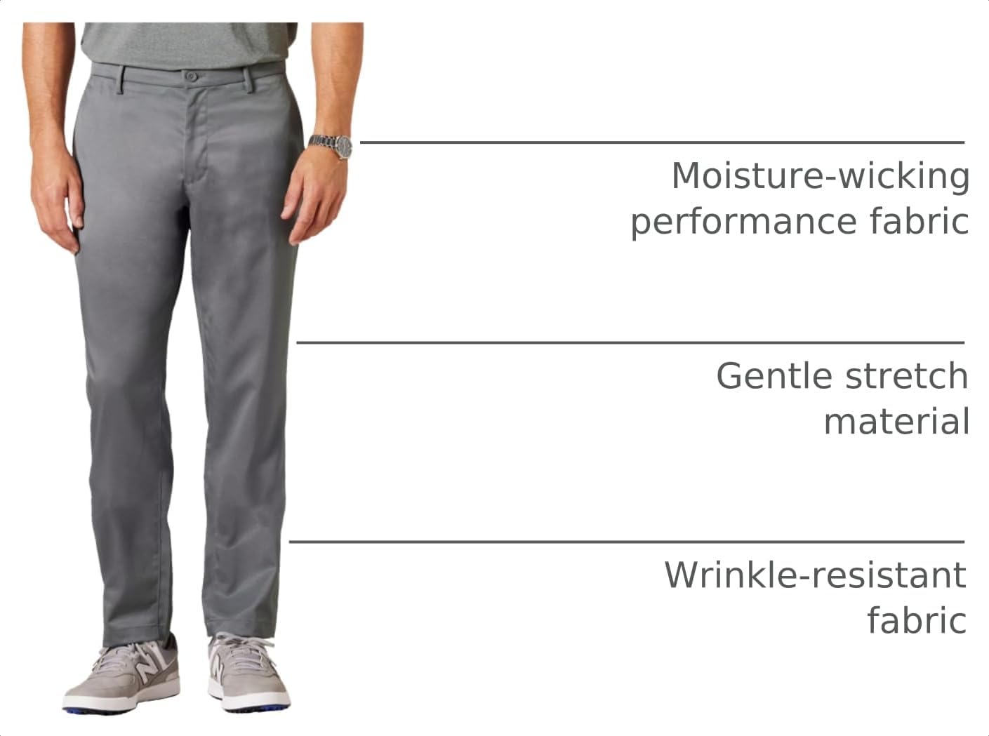 Detalle 2 de Athletic-fit golf pants stretch, 8 7/8 in