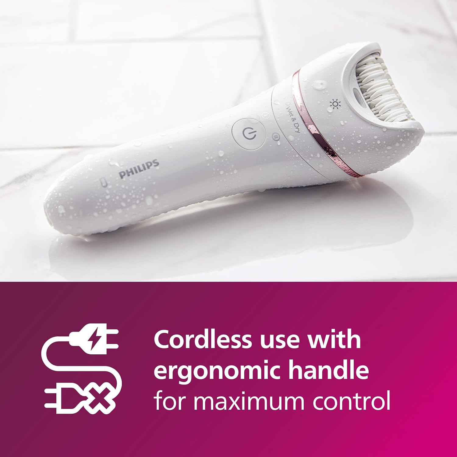Thumbnail 5 de Philips Epilator Series 8000 BRE740/11 9 accessories