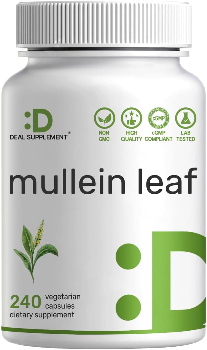 Detalle de DEAL SUPPLEMENT Mullein Supplement 240 Capsules