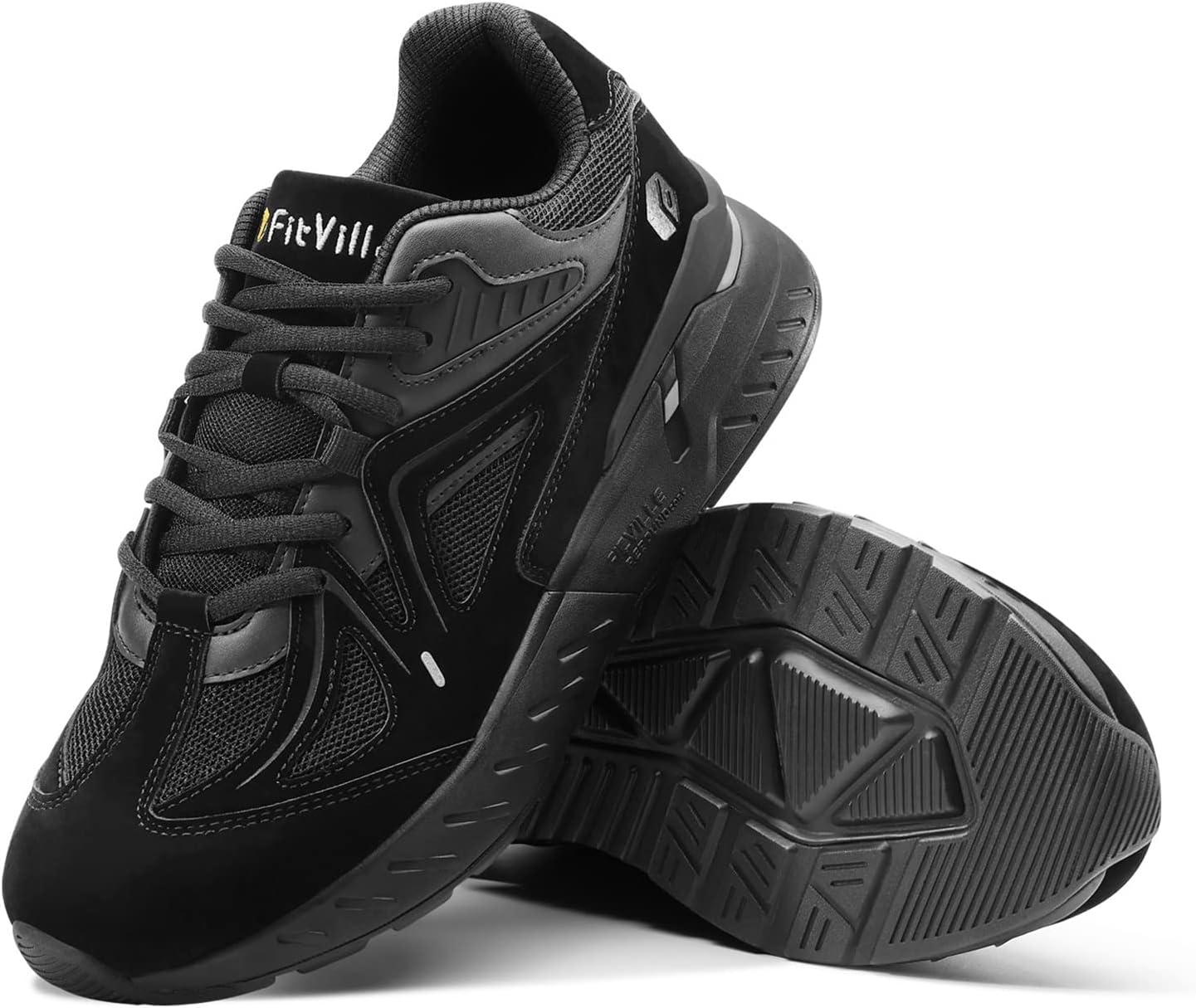 Detalle de FitVille Damen Laufschuhe Extra Weit Breite Sportschuhe