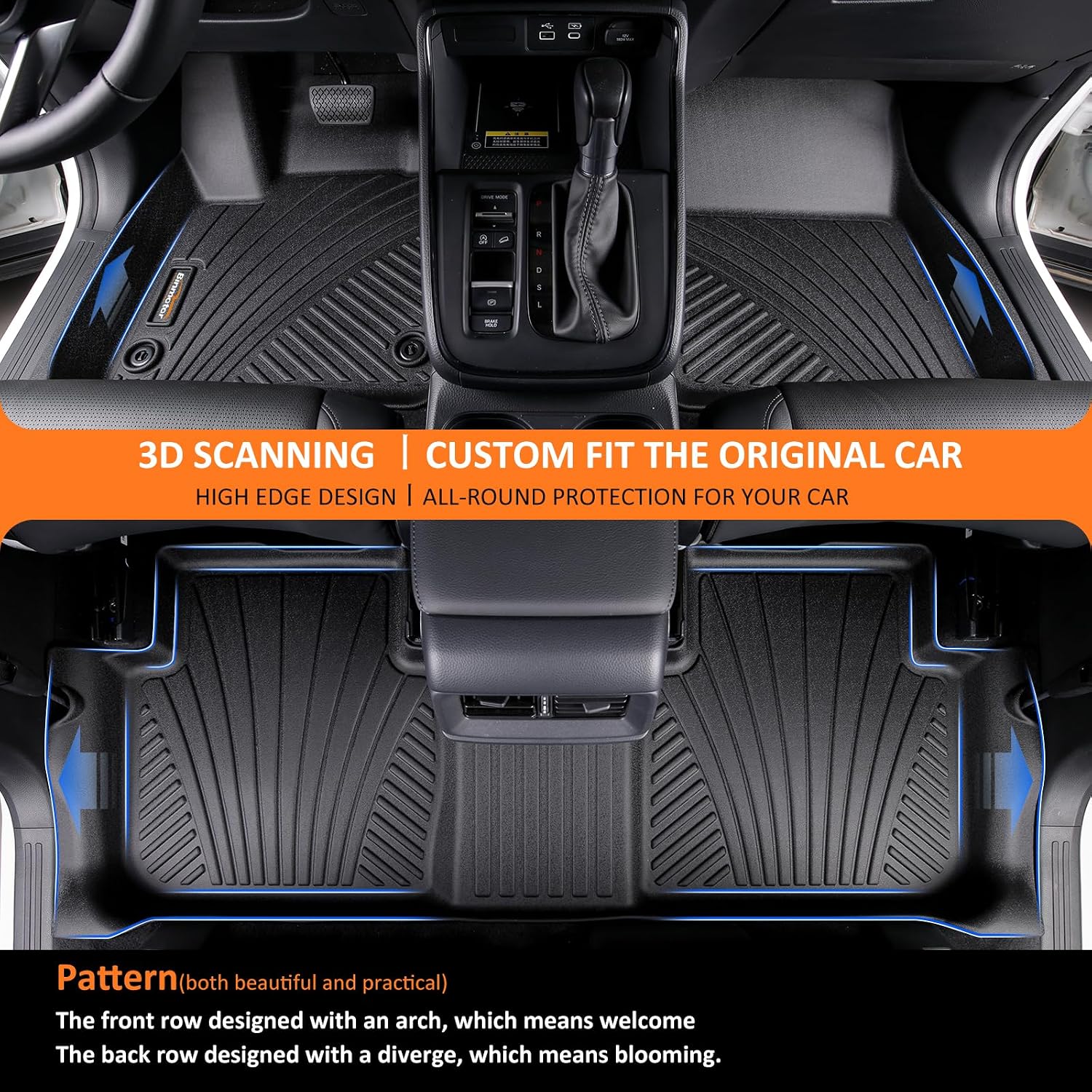 Detalle 2 de Binmotor Kia Soul Floor Mats for 2014–2019