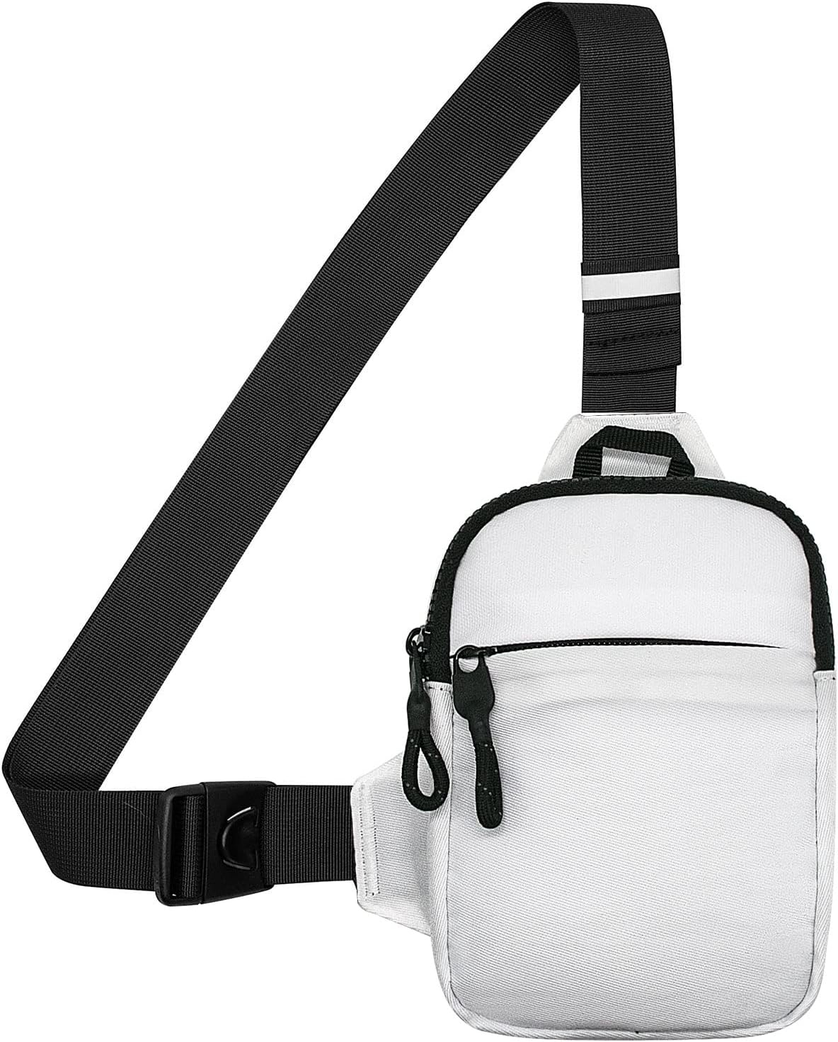 Detalle de Long Keeper Small Sling Bag Chest Bag – Waterproof Cross Body Phone Bag for Travel, Cycling and Everyday Use