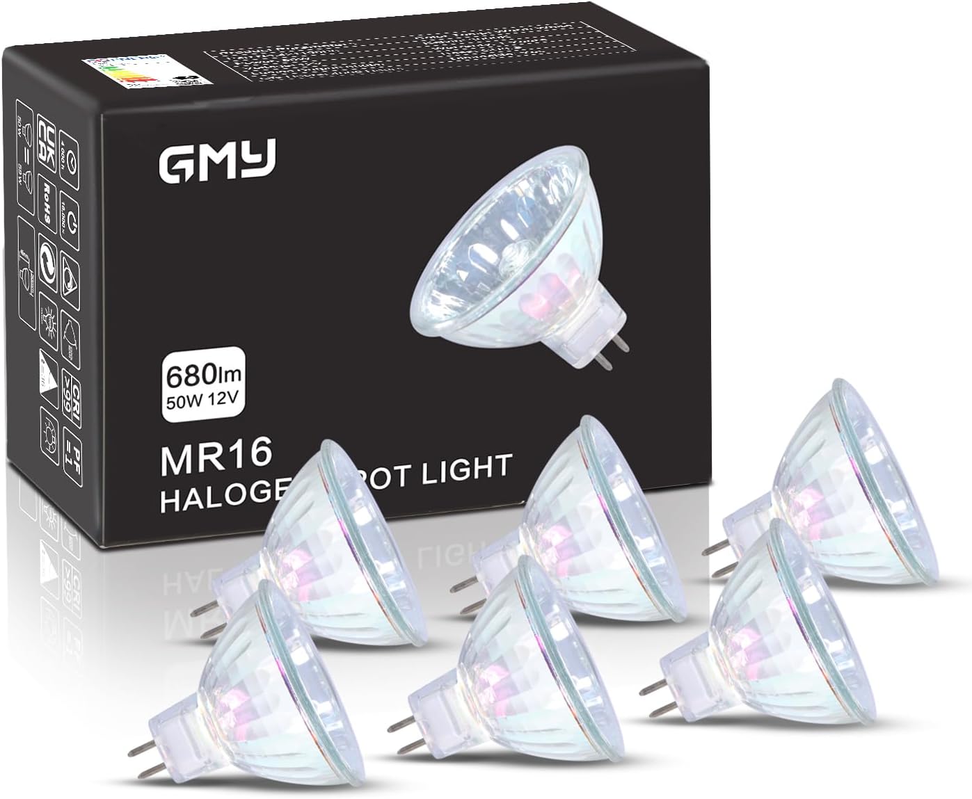 Detalle de GMY MR16 50W 4000h 3000K GU5.3