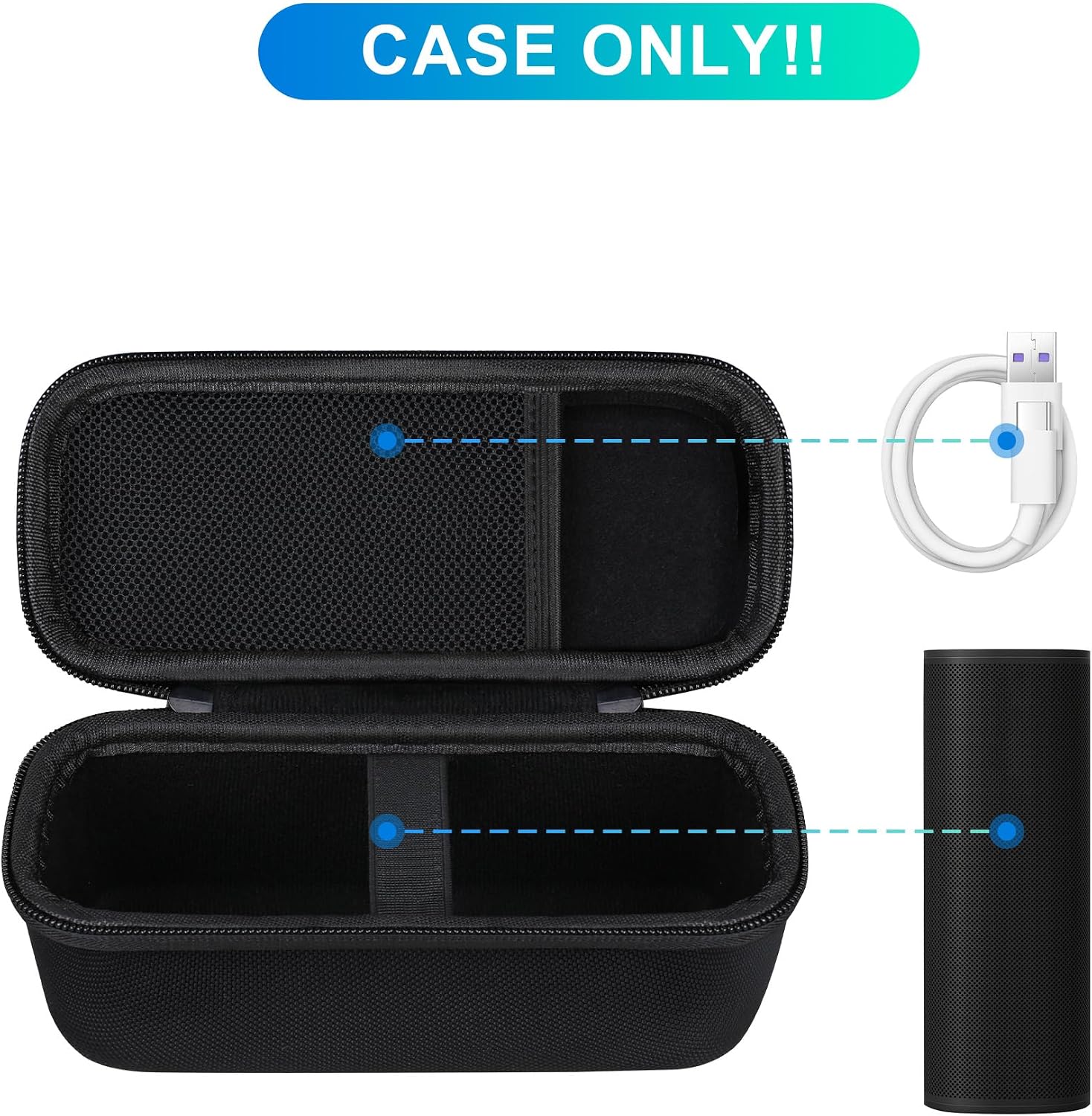 Thumbnail 2 de BOVKE Tragetasche für Sonos Roam 2 – wasserdicht, robust und praktisch