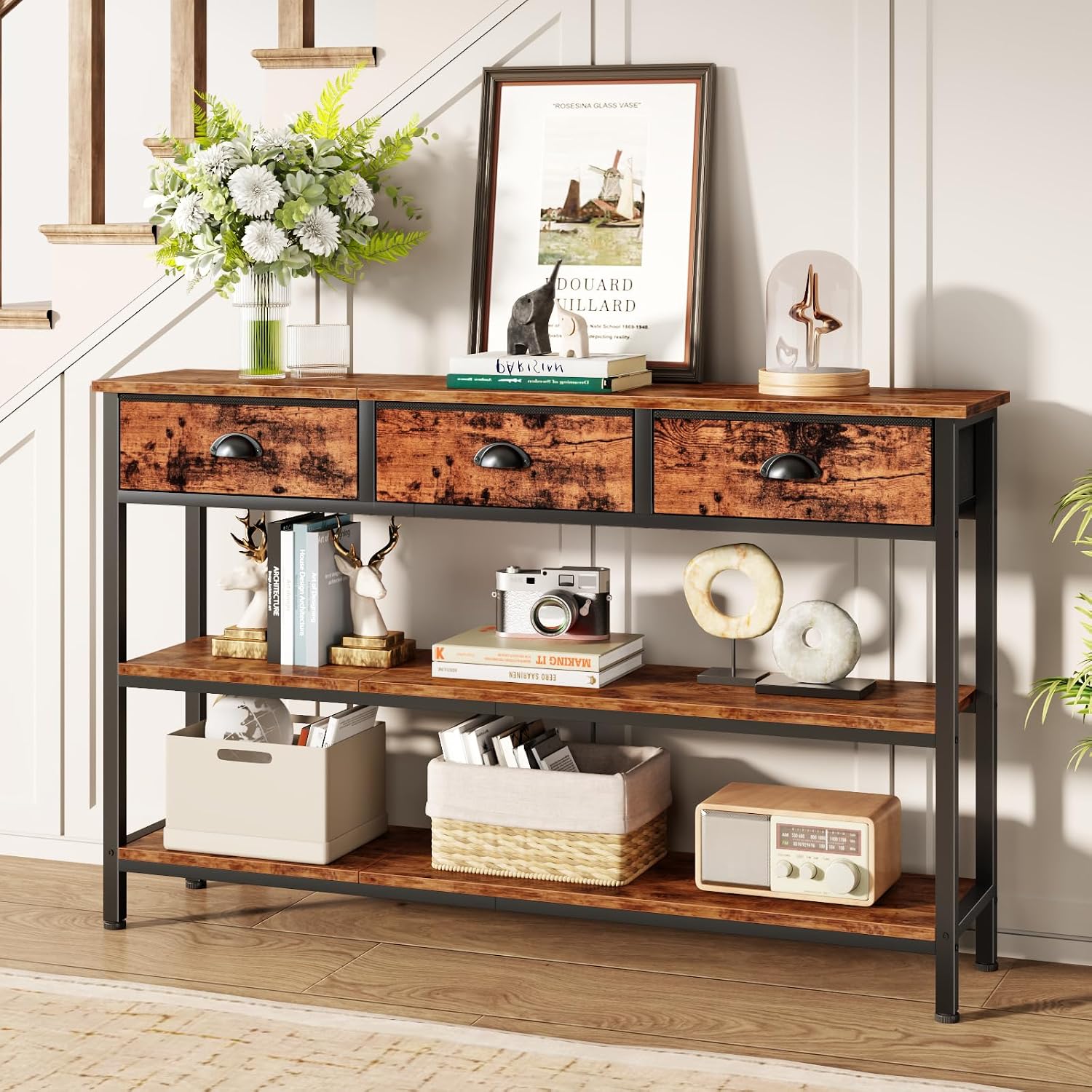 Detalle de Furologee Console Table, 47.2-Inch