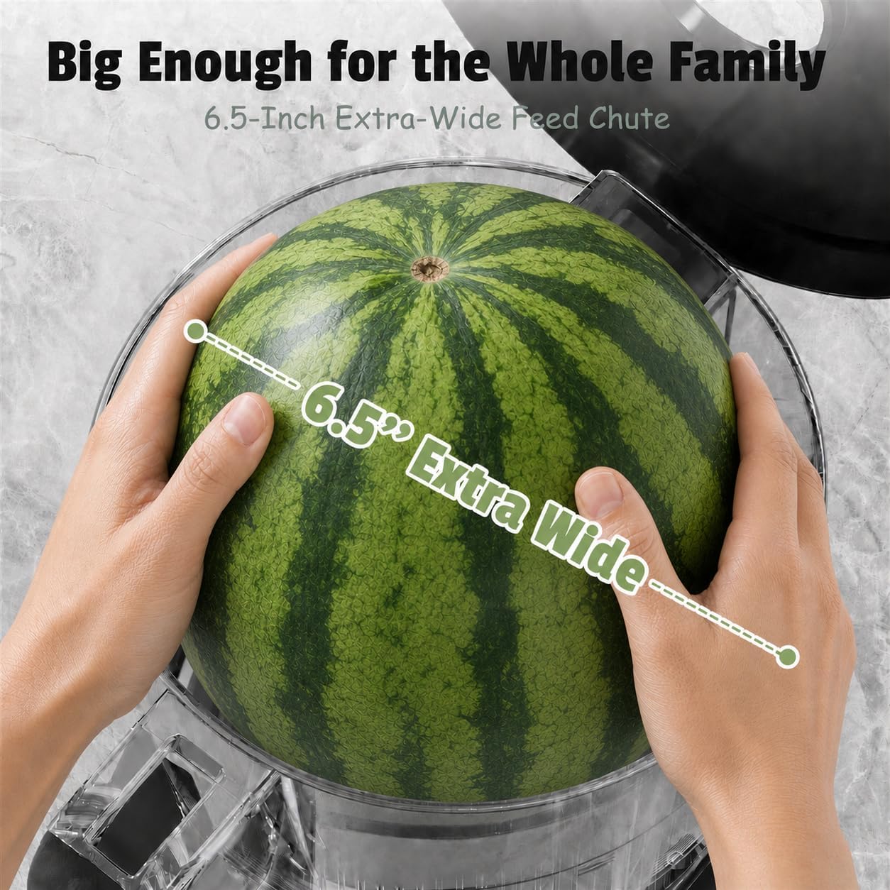 Thumbnail 3 de Heartnoks Juicer Machines: 3-in-1 Cold Press Juicer with a 6.5" Wide Feed Chute