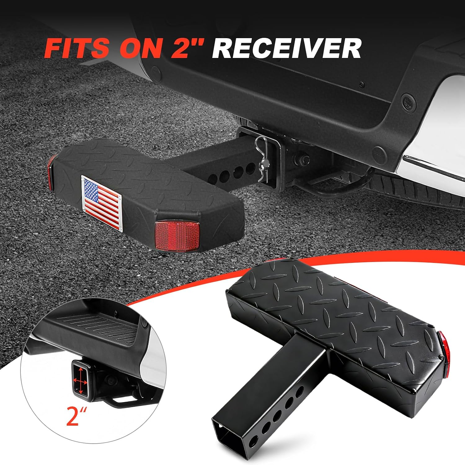 Detalle 2 de DICMIC Hitch Step for 2-Inch Receivers