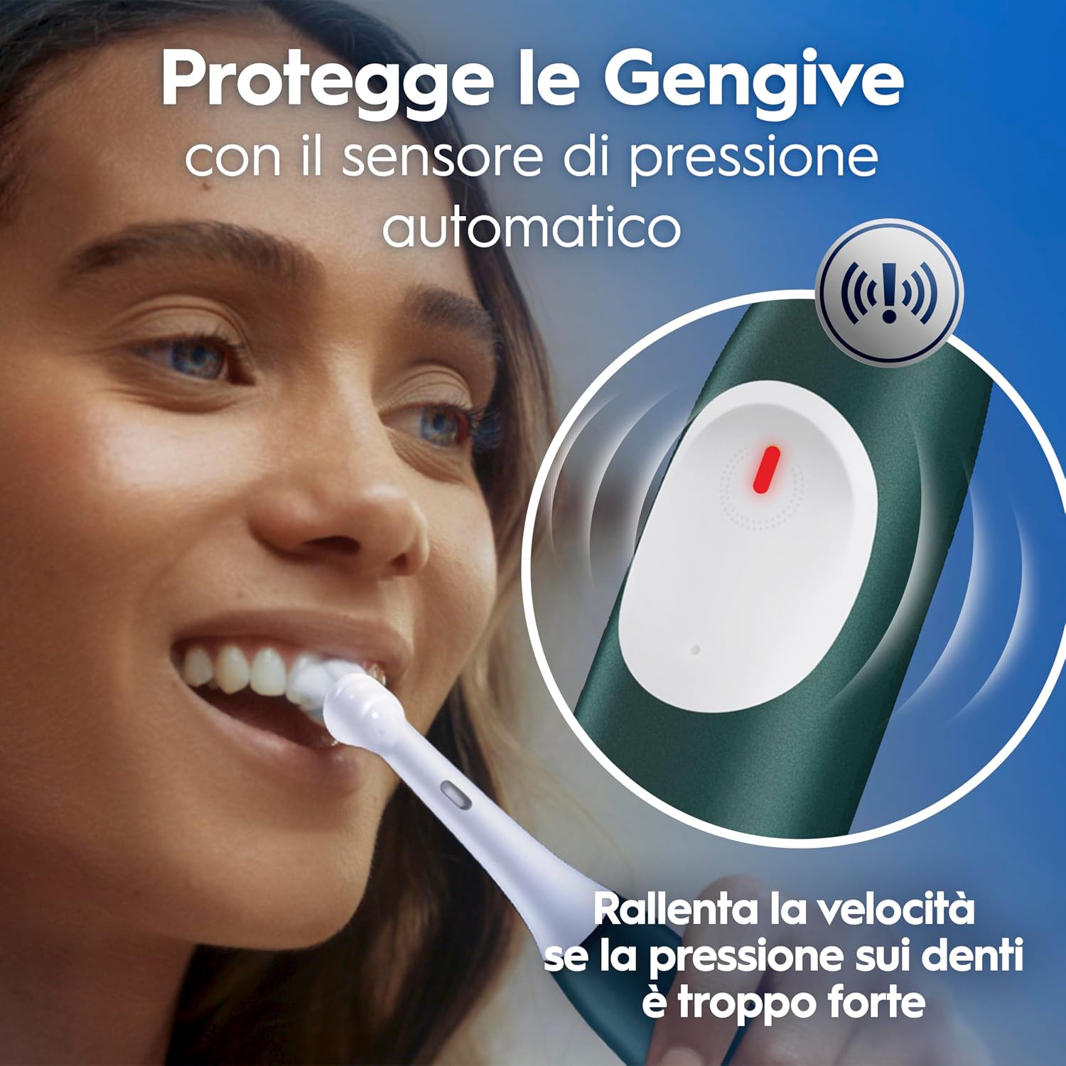 Thumbnail 6 de Oral-B iO 2 Spazzolino Elettrico Ricaricabile – Verde con 1 Testina di Ricambio e Custodia da Viaggio