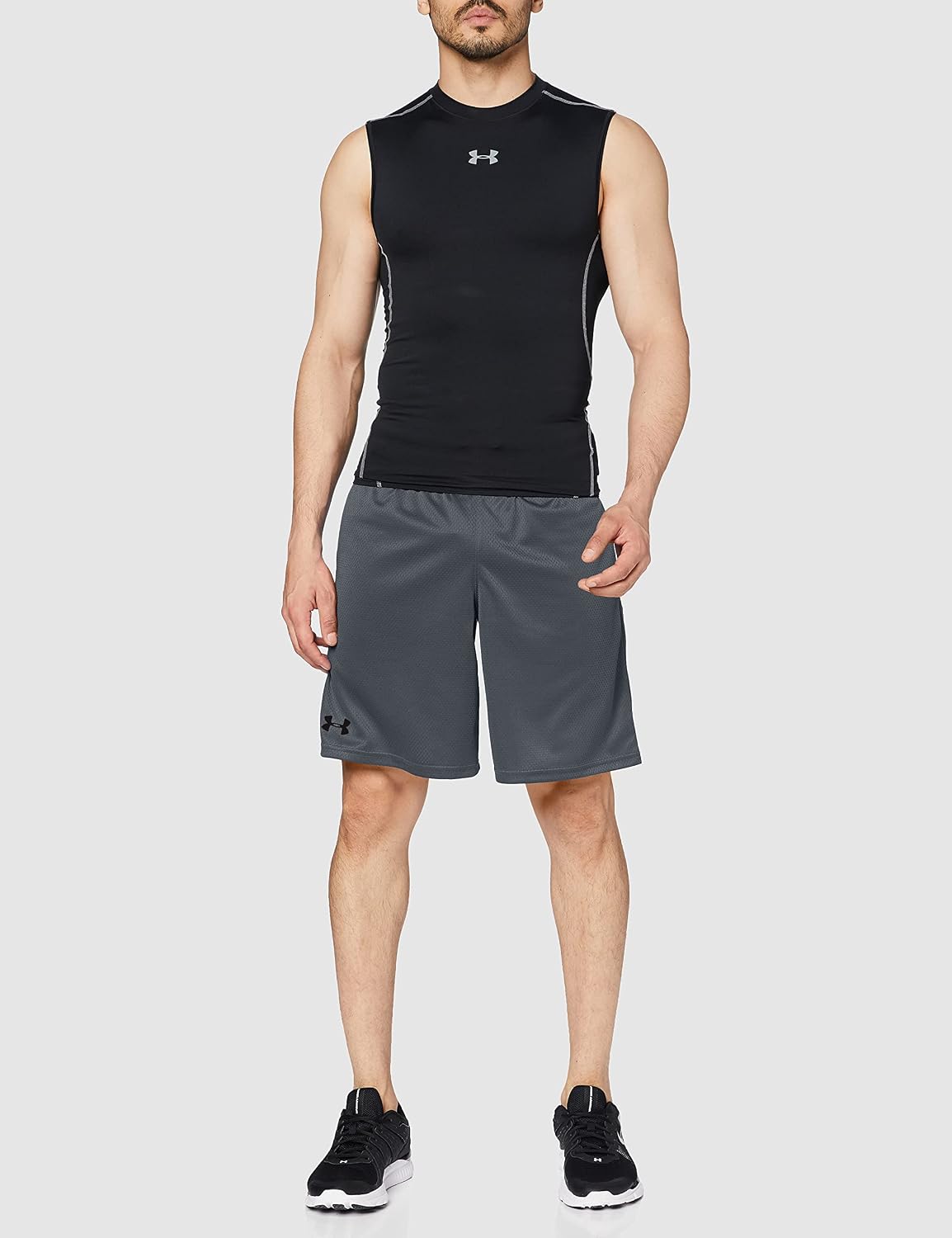 Detalle de Under Armour Men's Mesh Shorts, 9-Inch Inseam
