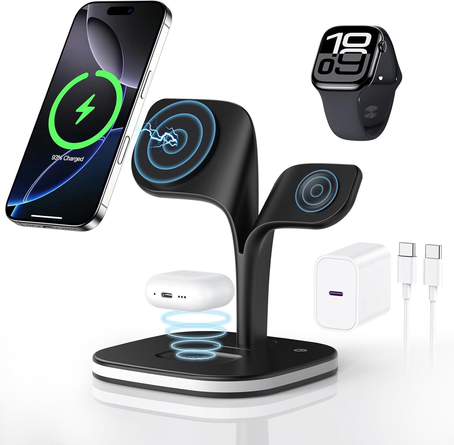 Thumbnail 6 de 3 in 1 Wireless Charging Station 20W for Apple devices