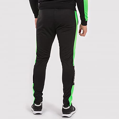 Thumbnail 5 de Joma Championship IV Pantalones Hombre Negro/Verde Flúor