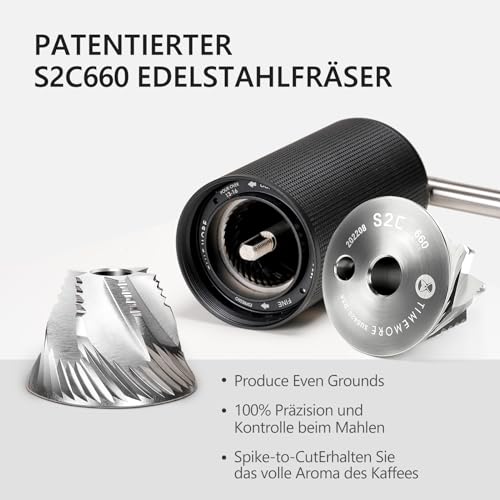 Thumbnail 3 de TIMEMORE Chestnut C3S Pro ☕ Molinillo manual con ajuste preciso