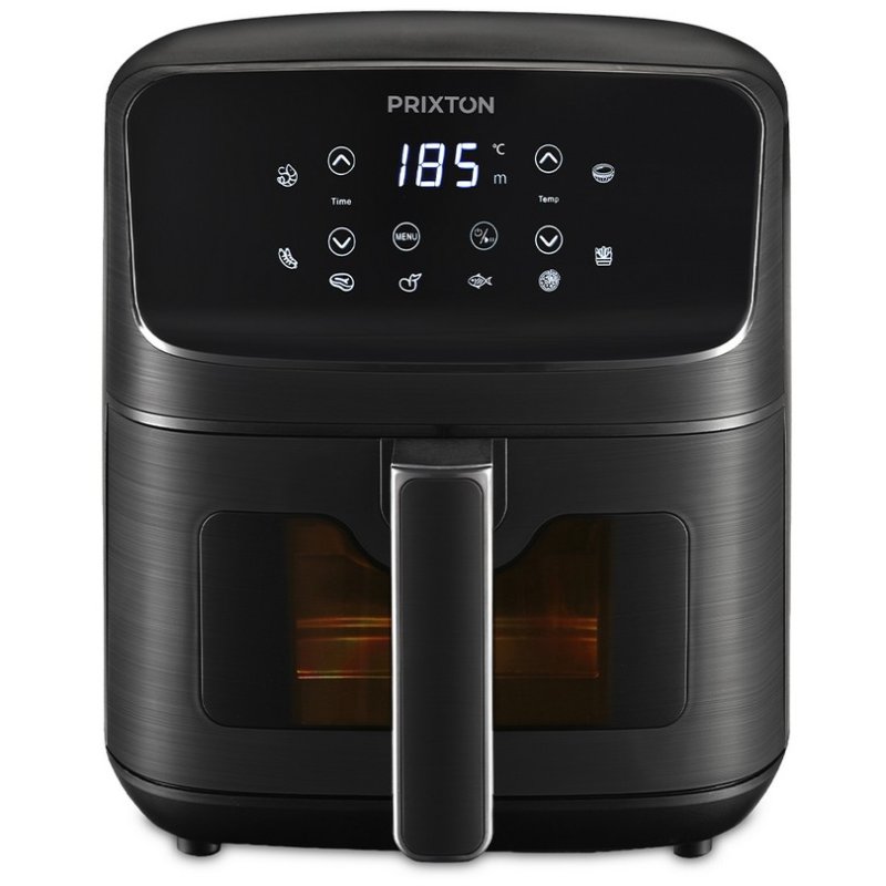 Detalle de Freidora de Aire Prixton Cook Organics 4,2 L, 1500 W con Pantalla LED y 8 Programas