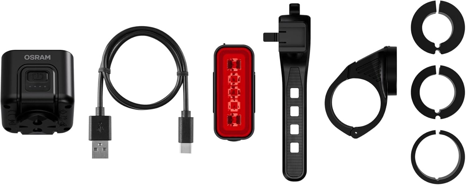 Thumbnail 4 de OSRAM LEDsBIKE COMPACT 50 SET: luci ricaricabili anteriori e posteriori omologate StVZO