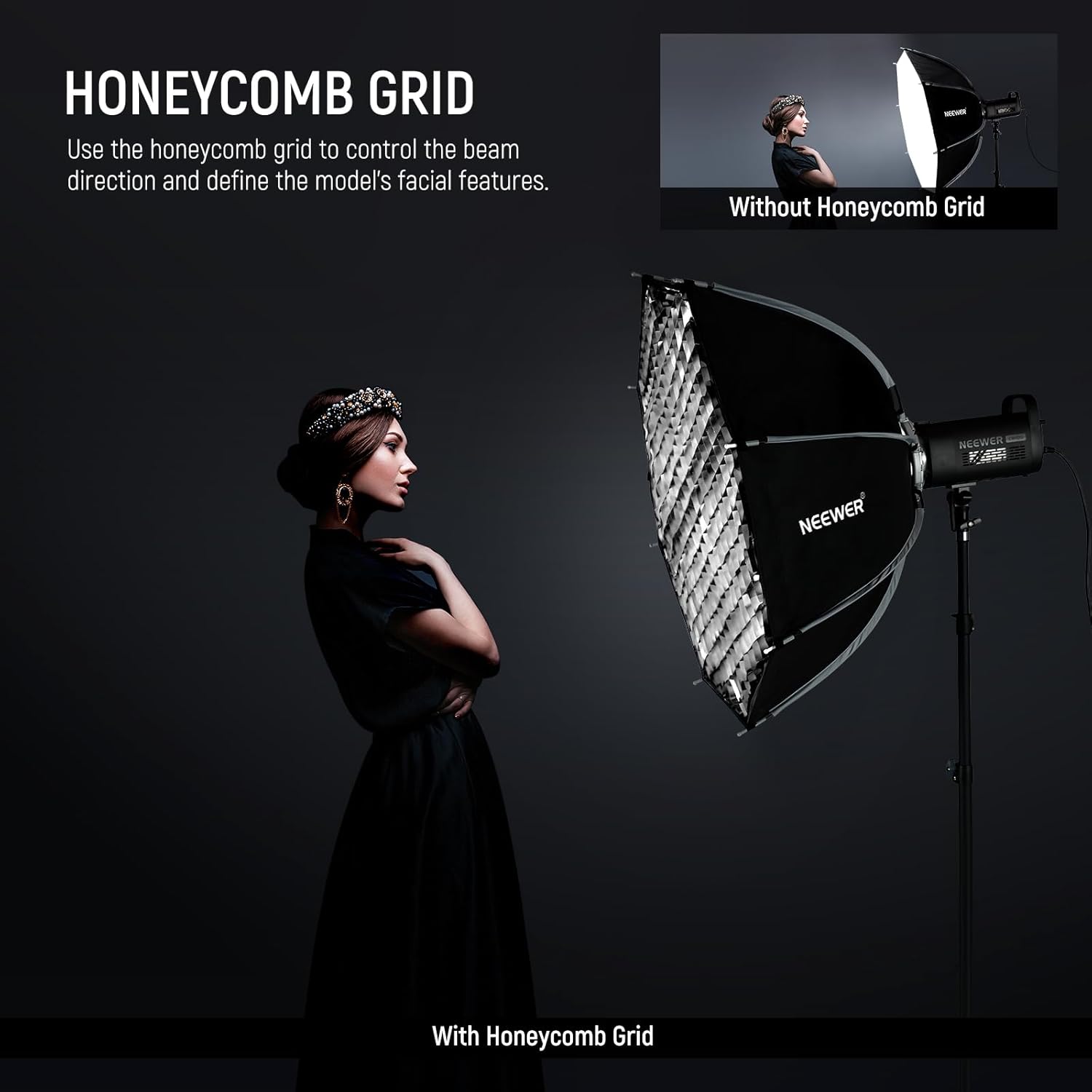 Thumbnail 3 de NEEWER NS35P 90cm Octagonal Softbox