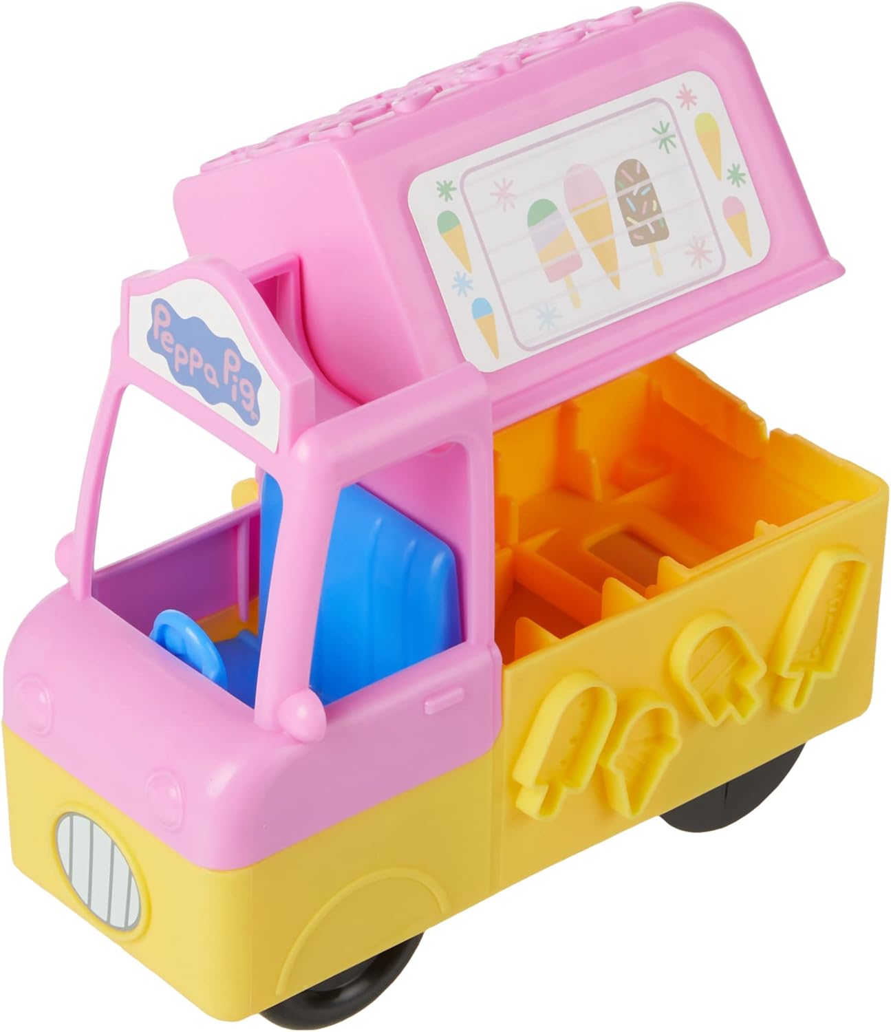 Detalle 2 de Play‑Doh Camión de Helados Peppa Pig 5 botes 🍦