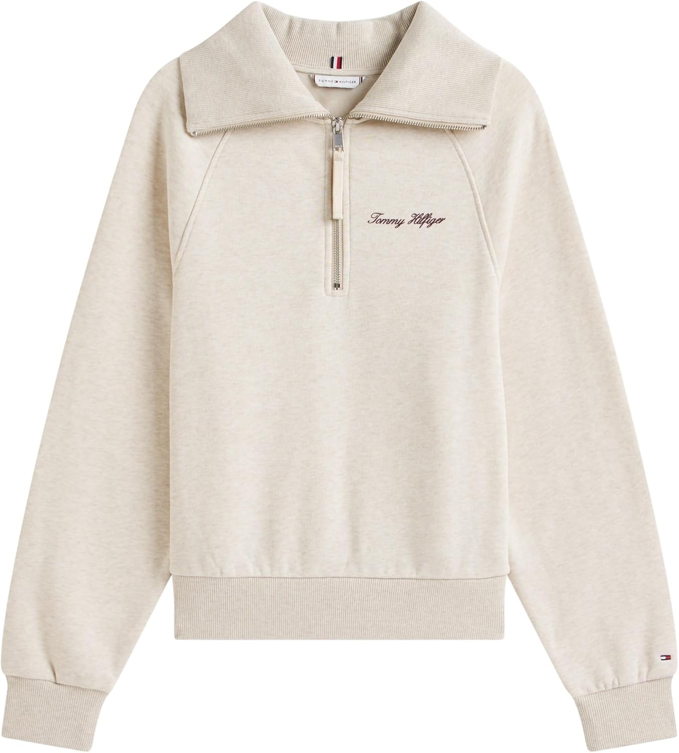 Thumbnail 4 de Tommy Hilfiger Classic Script Fleece Half‑Zip Sweatshirt