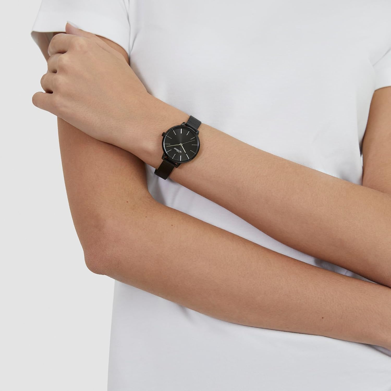Detalle de s.Oliver Damenuhr 34 mm – modernes Alltagsmodell mit Quarzwerk und Edelstahlarmband
