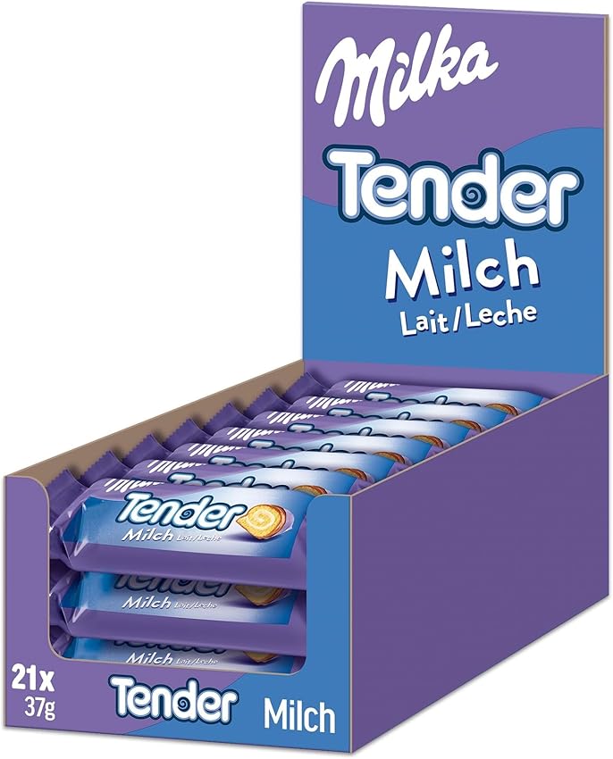 Detalle de Milka Tender Pack 21 x 37 g 🍫