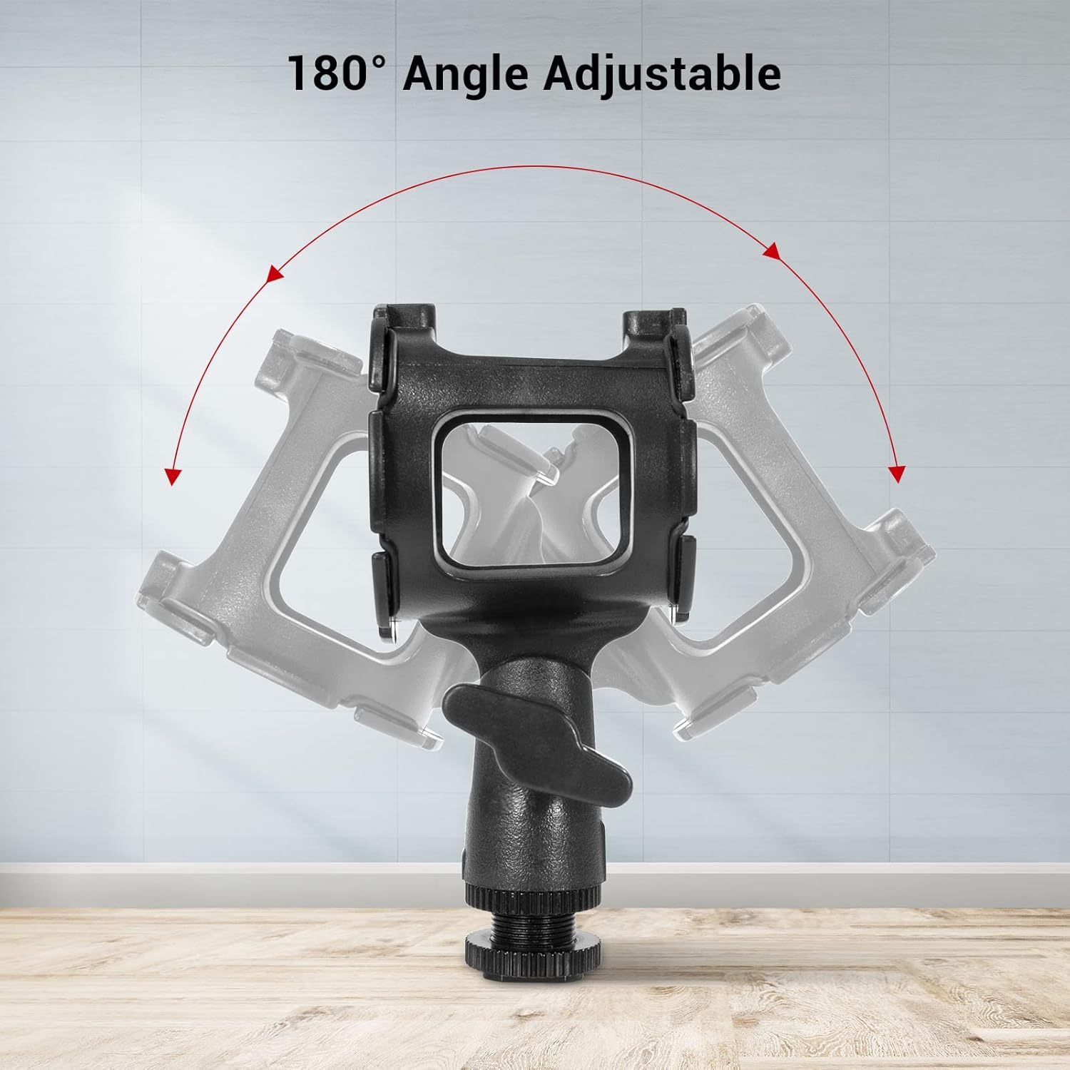 Thumbnail 3 de SMALLRIG Microfono Shock Mount 1859 per camera con cold shoe e boompoles