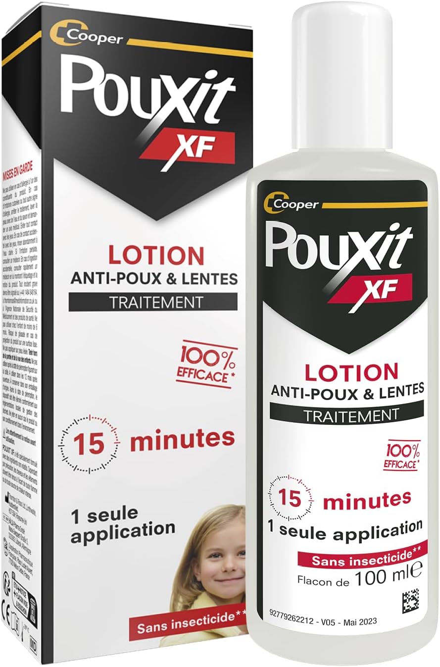 Thumbnail 6 de Pouxit XF Lotion Anti-Poux et Lentes – Traitement en 15 minutes, dès 6 mois, 200 ml
