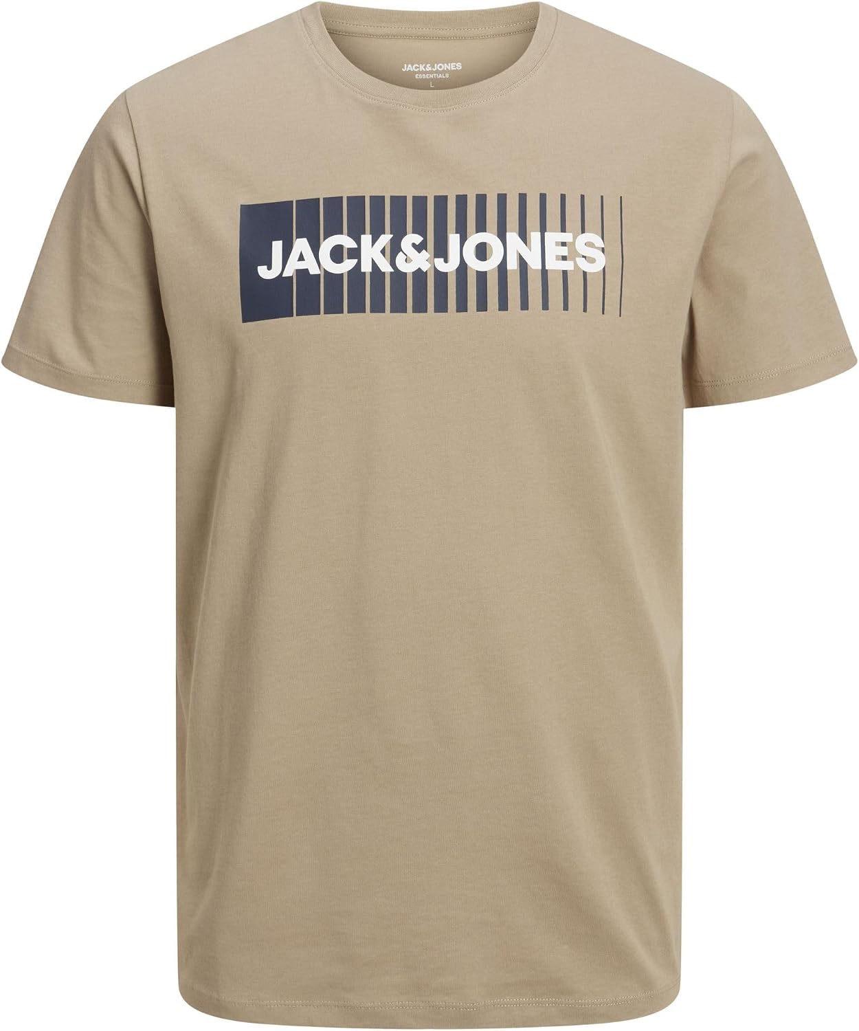 Detalle de JACK & JONES Camiseta clásica para hombre en Rojo Port Royale, XXXL (EU)