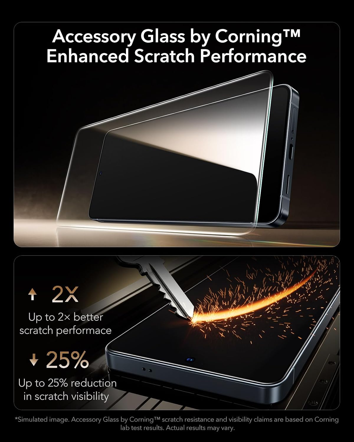 Thumbnail 2 de ESR 3‑Pack Screen Protector Galaxy S26 Ultra