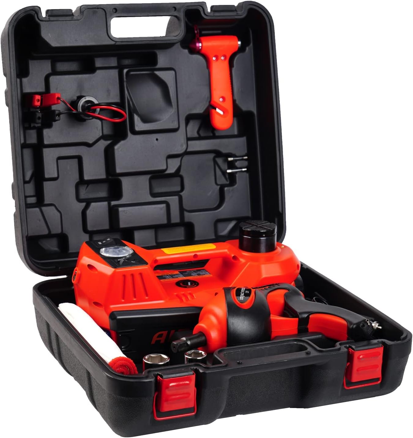 Detalle de STANDTALL 5 Ton Electric Car Jack Kit