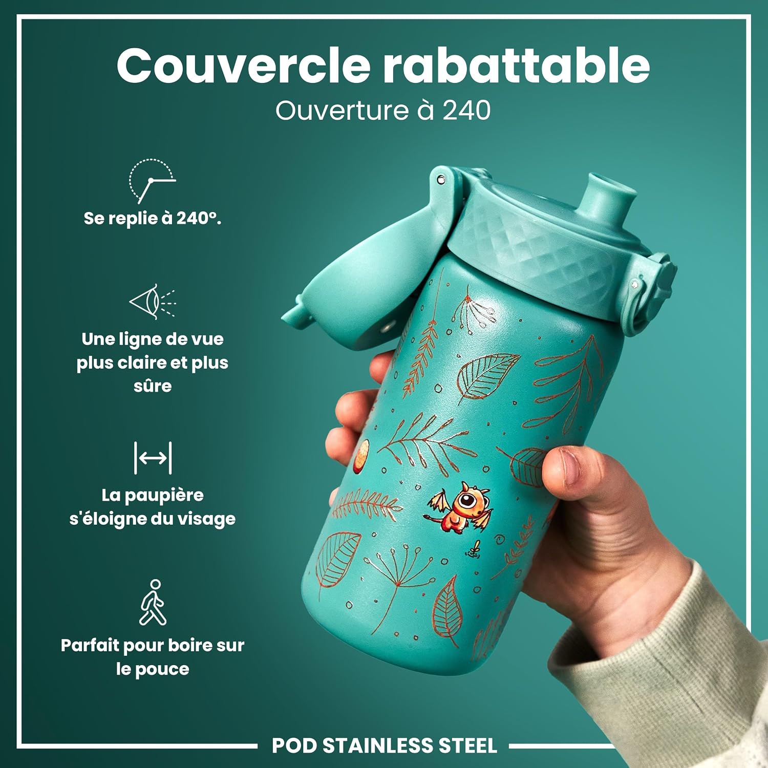 Thumbnail 3 de Ion8 Gourde Enfant 400ml 🚰