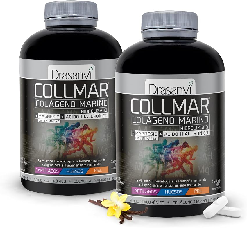 Detalle de DRASANVI Amazon Pack Collmar Vainilla 180 comprimidos
