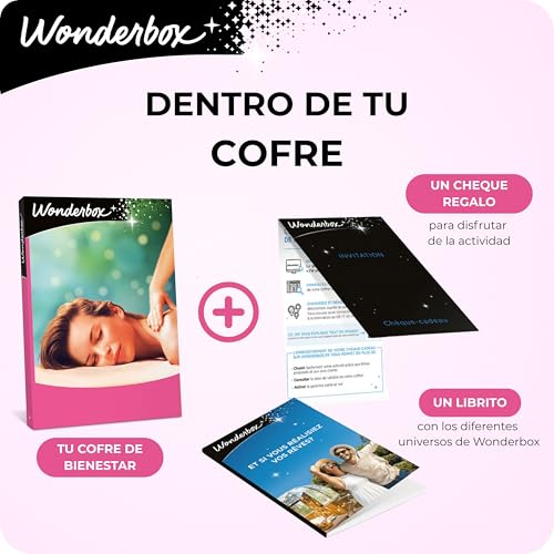 Detalle de WONDERBOX - Caja Regalo Momentos Bienestar para 2 personas