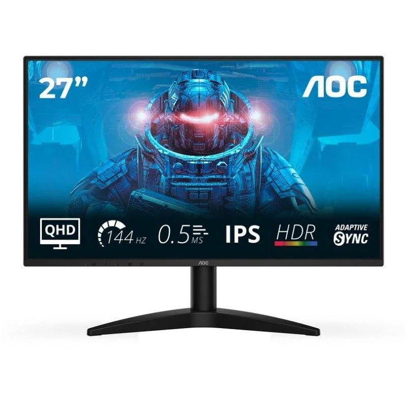 Detalle de Monitor AOC Q27B36X 27" QHD 144 Hz IPS con HDR10 y AdaptiveSync