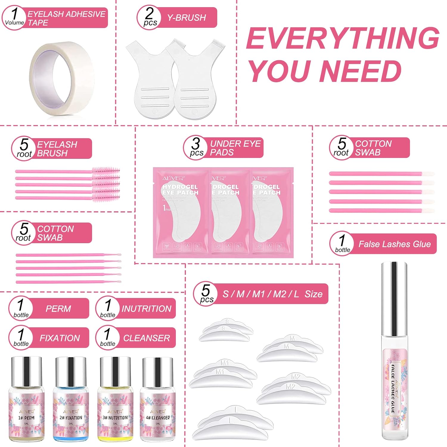 Thumbnail 1 de Lash Lift Kit: Eyelash Perm Kit for Home or Salon Use