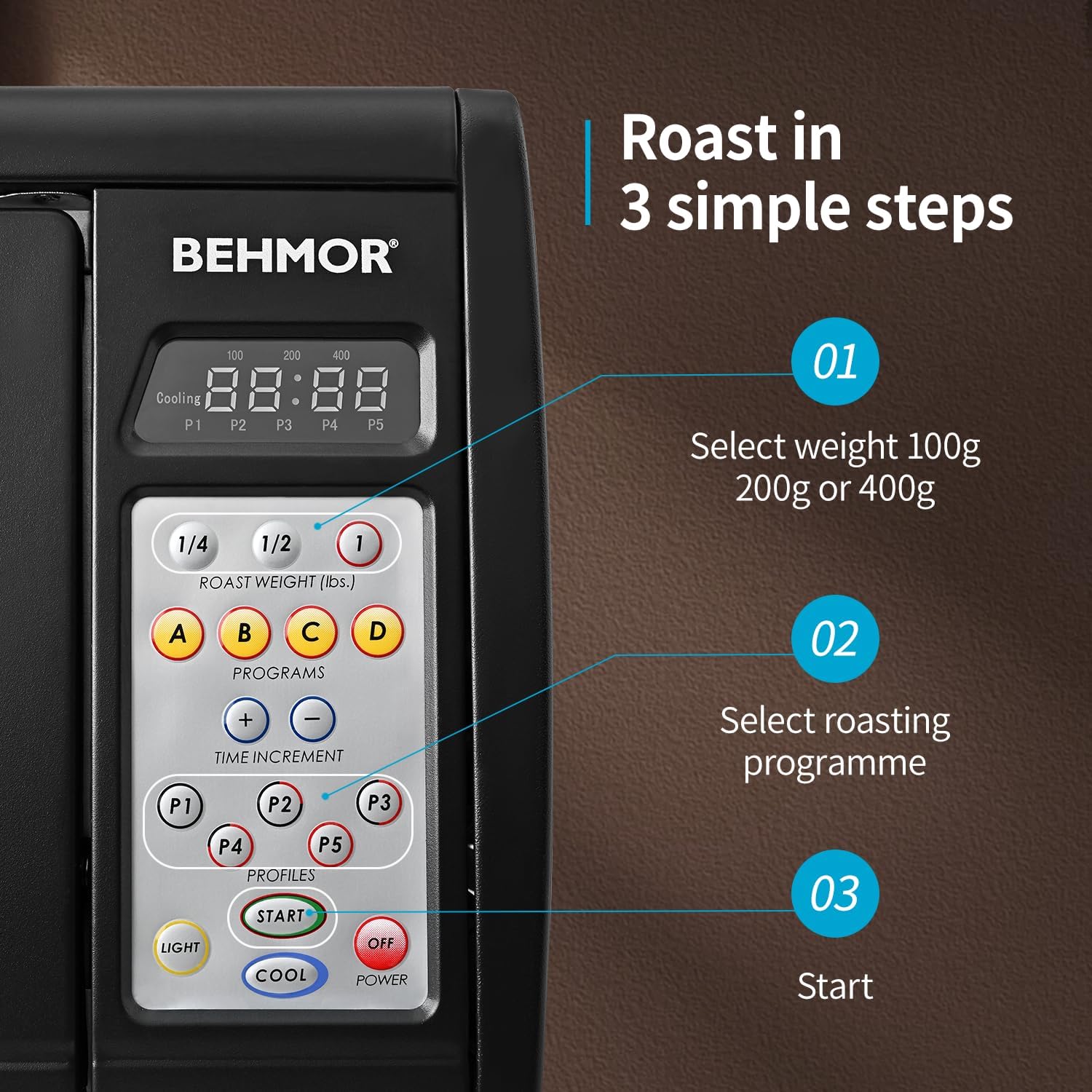 Thumbnail 3 de Behmor 2020SR Plus Coffee Roaster