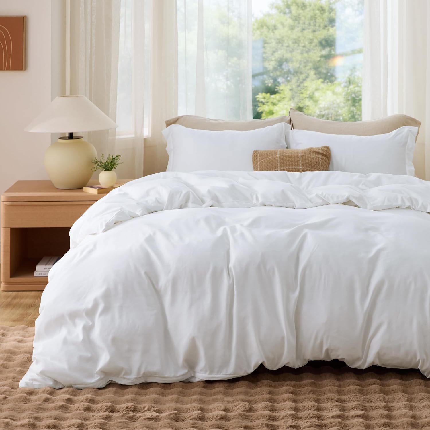 Detalle de Bedsure Duvet Cover, Queen Size