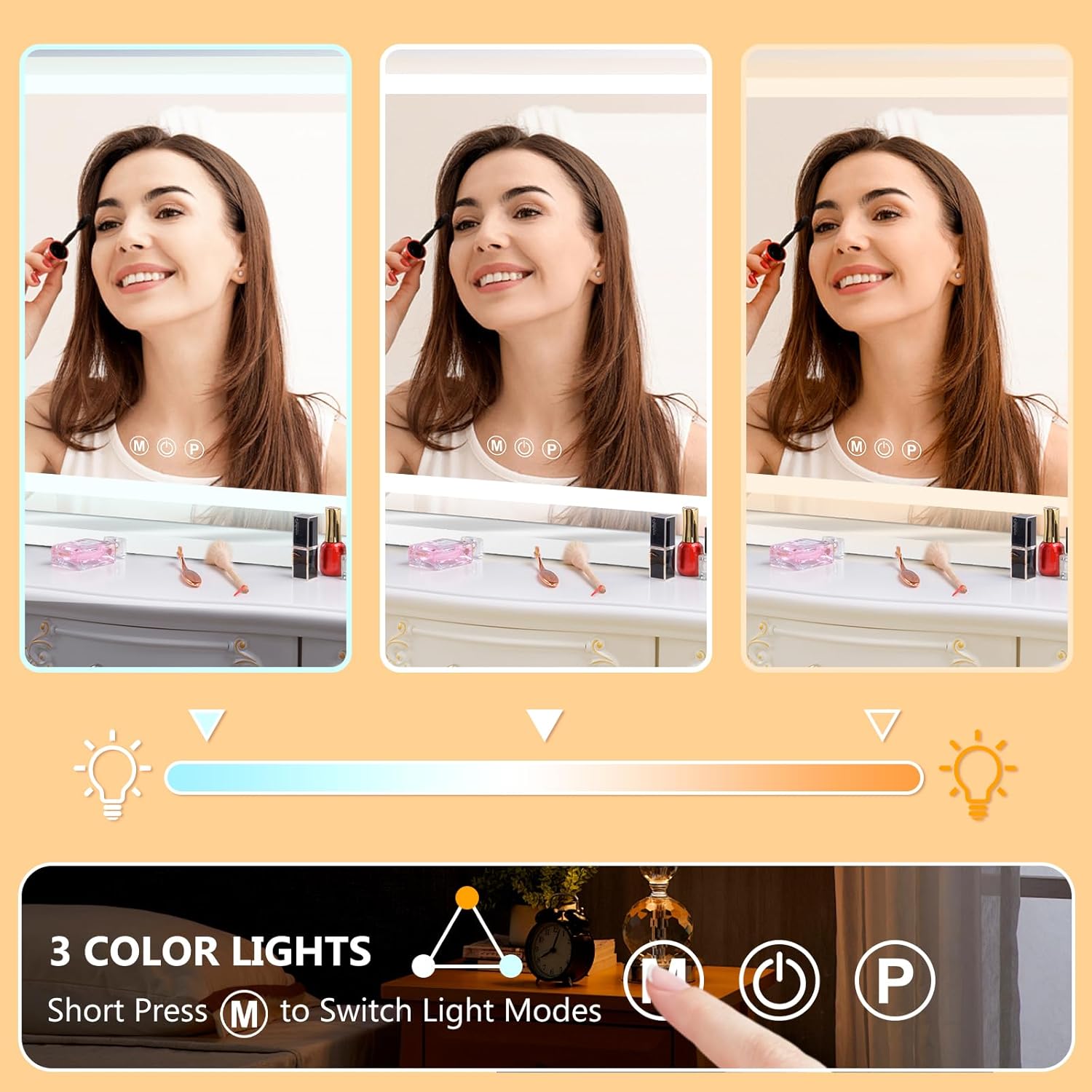 Thumbnail 2 de Ratsamee Vanity Mirror with Lights