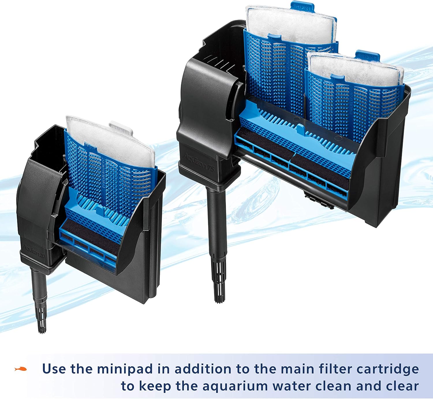 Thumbnail 4 de Aqueon aquarium filter pad for QuietFlow 20/75