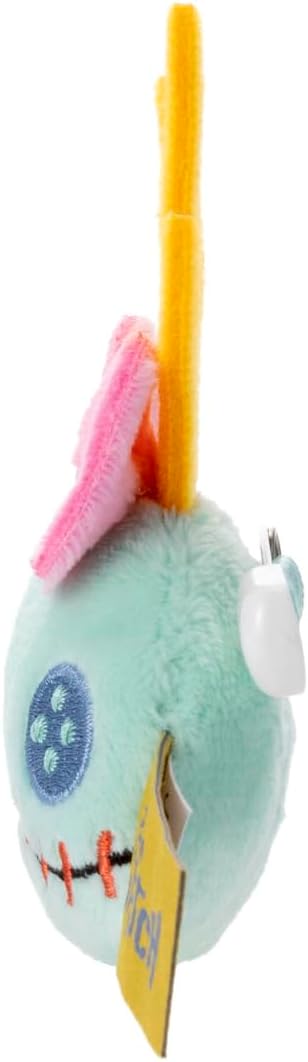Detalle de タカラトミーアーツ ディズニーキャラクター リロ&スティッチ スクランプ ぬいぐるみバッジ 高さ約10cm