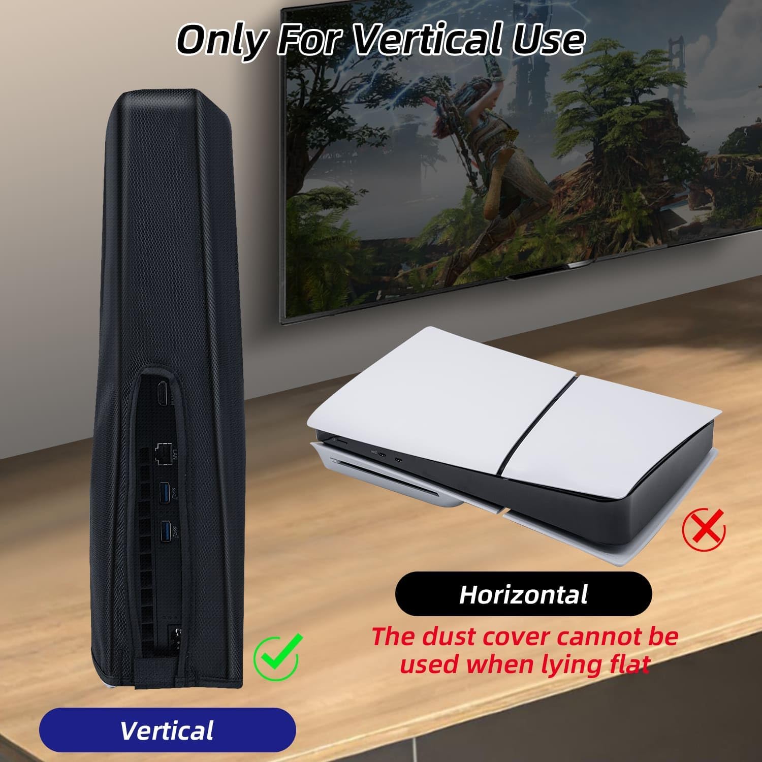 Thumbnail 3 de Wigearss Copertura Antipolvere per PS5 Slim