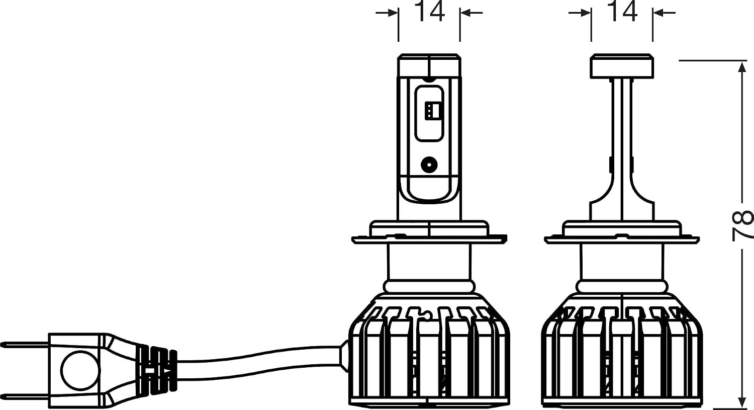 Thumbnail 6 de Osram NIGHT BREAKER LED START H7 : feux LED homologués pour route et croisement