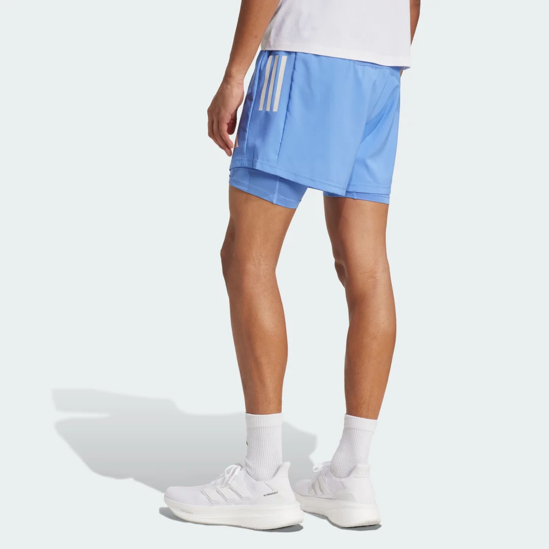 Detalle 2 de Pantalón corto Own the Run CLIMACOOL 2-in-1 de Adidas