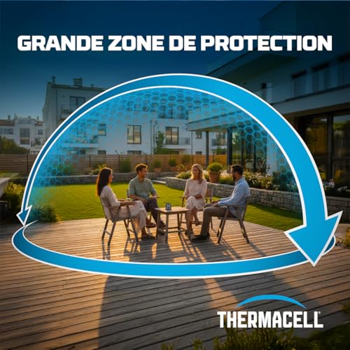 Thumbnail 7 de THERMACELL Bouclier Anti Moustiques et Moustiques Tigres – 29 m² – Extérieur