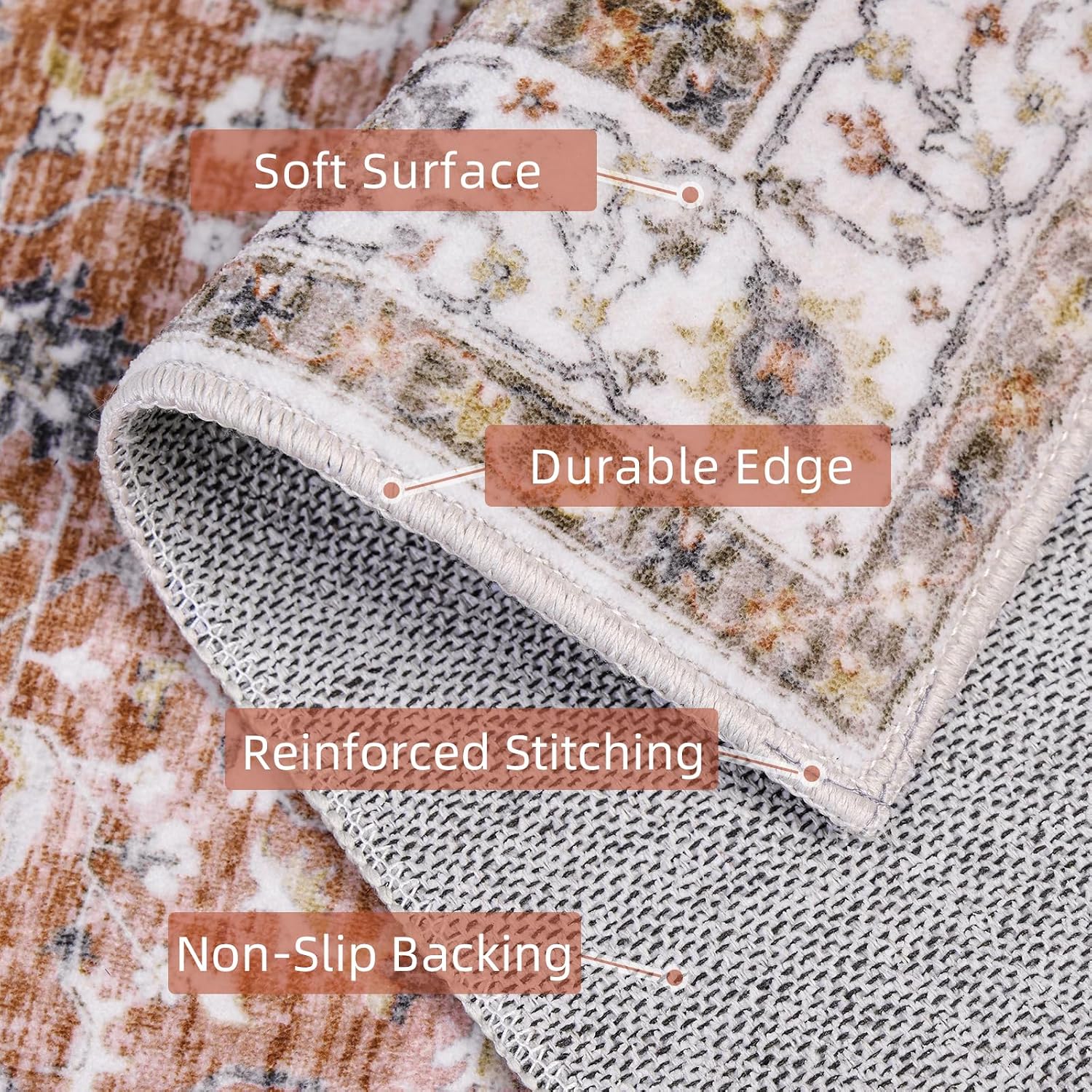 Detalle de Deerly Small Area Rug 2x3 ft